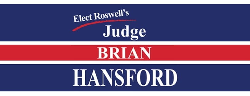Brian Hansford Running for Judge of the Municipal Court of Roswell